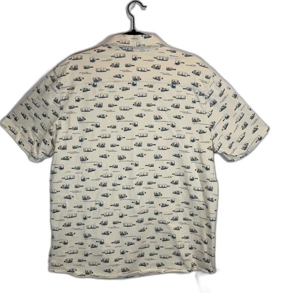 L.L. Bean Organic Cotton Sailboat Shirt Size Large - Picture 7 of 13